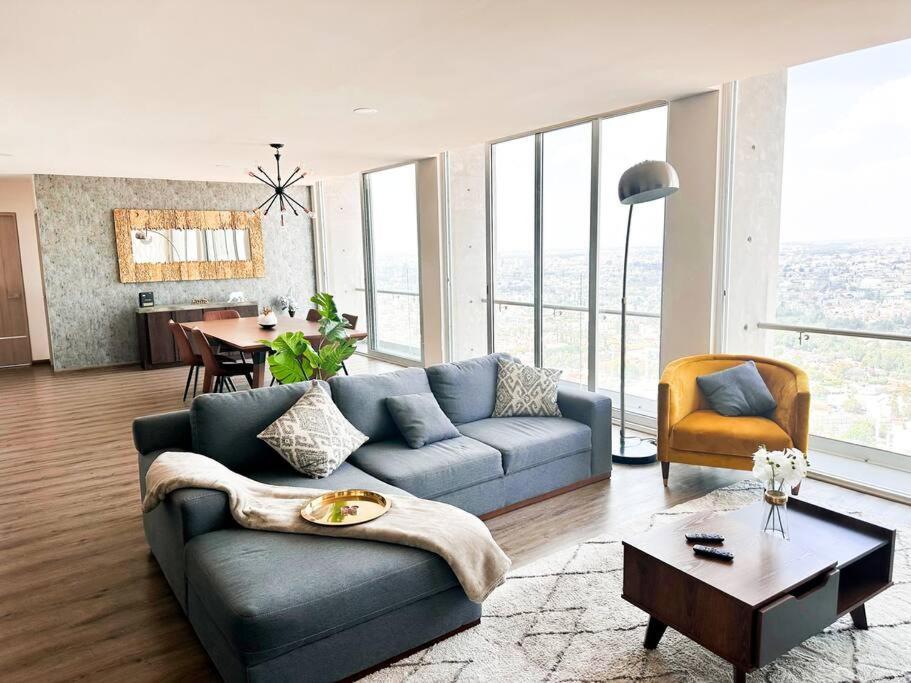 Luxury 3Br Apartment W Pool, Spa & Stunning Views 普埃布拉 外观 照片