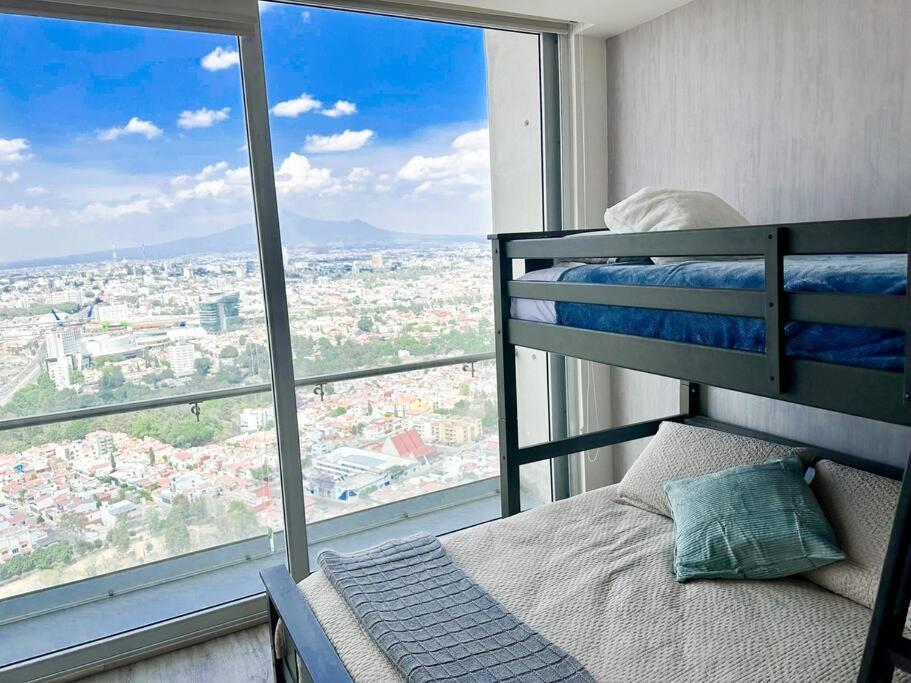 Luxury 3Br Apartment W Pool, Spa & Stunning Views 普埃布拉 外观 照片